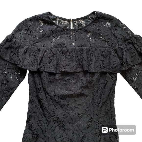 Crown and Ivy black lace dress, NWT - Picture 4 of 7